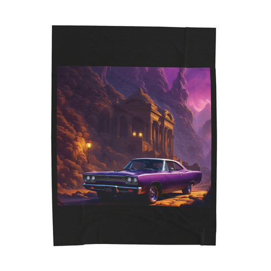 Roadrunner Dreams - Velveteen Plush Blanket