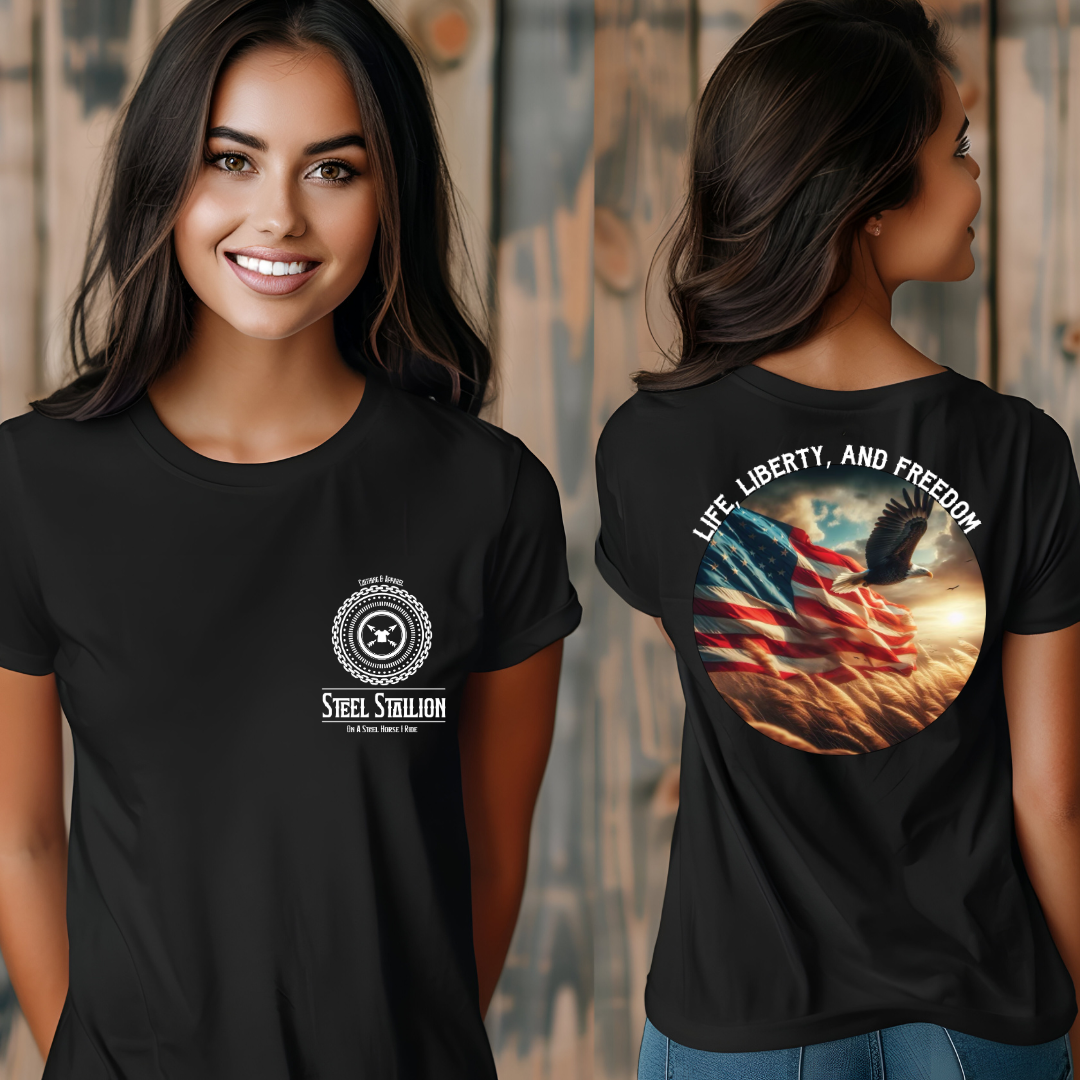 Life, Liberty, and Freedom - Unisex T-Shirt